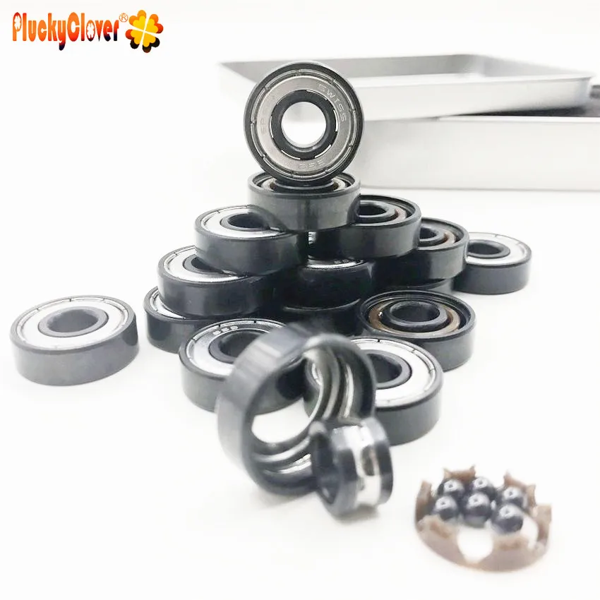 16 ⑤ кор. супер быстрая скорость BSB Швейцарский роликовый скейт подшипник 608Z