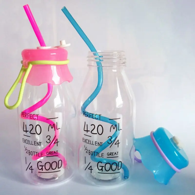 Новые летние соломенные бутылки my water bottle герметичные пластиковые botella de agua garrafas