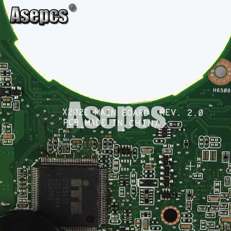 Asepcs X202E материнская плата для ноутбука ASUS X202E X201E S200E X201EP тестовая оригинальная материнская плата 4G ram 847/987/1007CPU