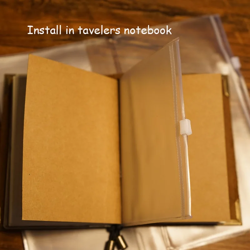 Тетрадь для путешественников внутренняя панель из ПВХ материалы школы канцелярские бумаги имеет 3 размера