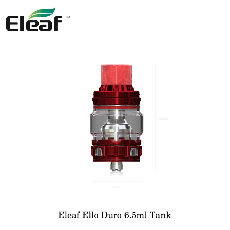 Электронная сигарета оригинал Eleaf Ello Duro 6 5 мл бак атомайзер с HW M/HW N Головка