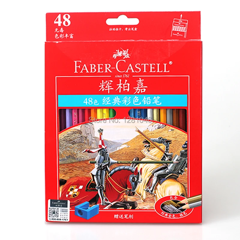 Цветные карандаши LifeMaster Faber castell 12/24/36/48 классические бриллиантовые
