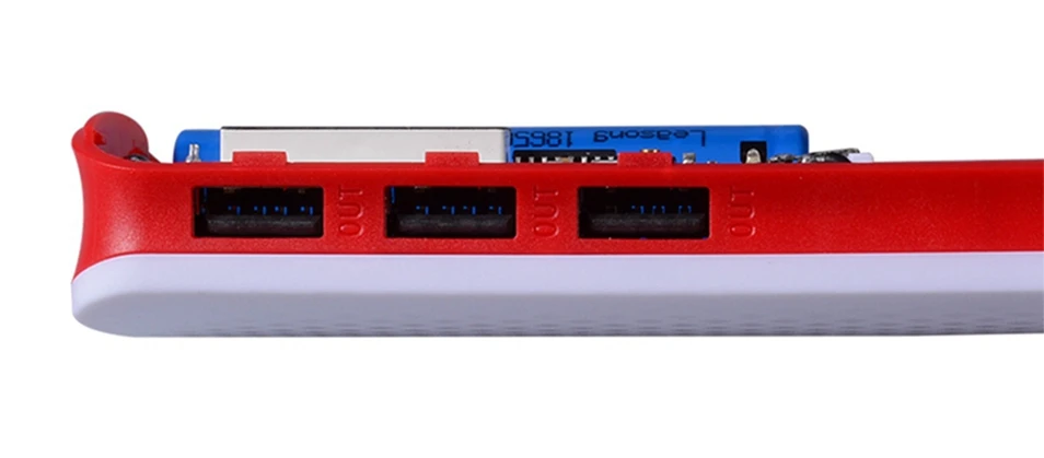 Без батареи) 10000 мАч 18650 Внешний аккумулятор чехол с двойным USB DIY Box Мобильный Внешний аккумулятор портативное зарядное устройство для телефона Xiaomi Pover power Bank