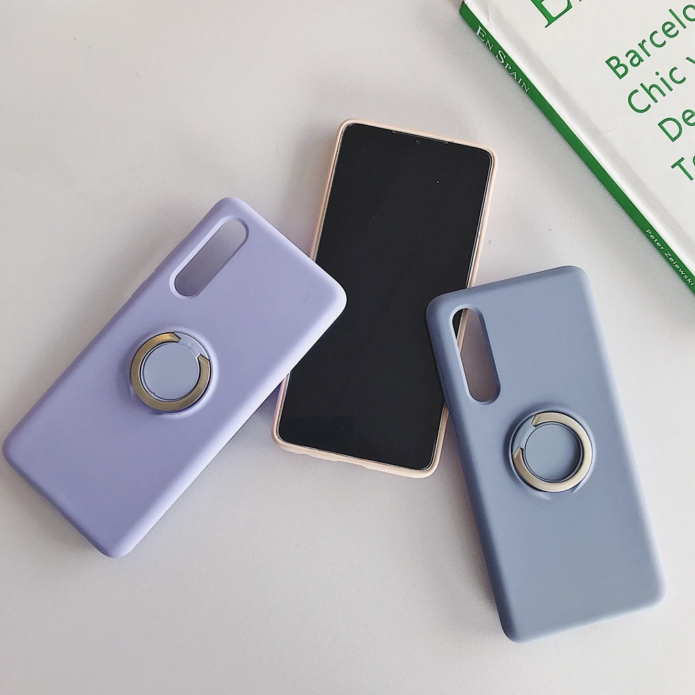 Heyytle противоударный чехол с кронштейном для huawei P30 Pro кольцом-держателем Lite полное