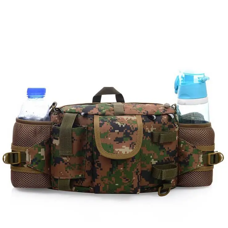 Утилита 3P военный вещевой мужской поясной сумки Molle штурмовой рюкзак, сумка-пояс дорожная сумка через плечо - Цвет: jungle digital