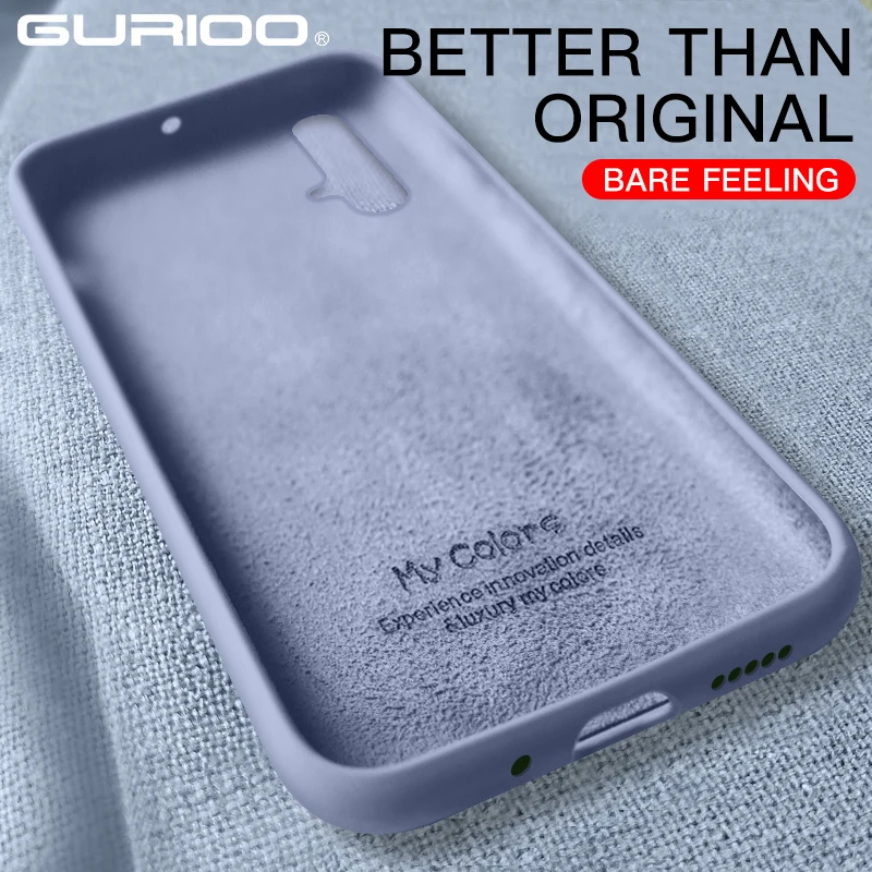 For Huawei Honor 9 10 Lite 20 Pro 20i 9i Case Liquid Silicone TPU Soft Cover on Nova 5 4 3 5i 3i Shockproof Phone Cases |