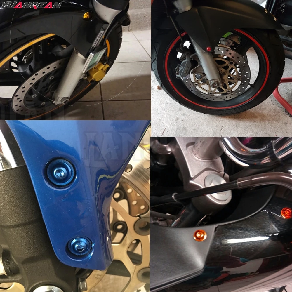 Полный комплект винтов для болтов YAMAHA DT125RE TW125 TW 125 XS650 XS 650 XS650SE XJ700 Maxim X|Накладки и