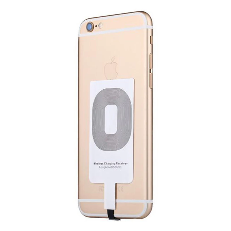Для Apple iPhone 6 6S 7 Plus 5 5S 6Plus Qi Беспроводное зарядное устройство адаптер приемник Автомобильное зарядное устройство для телефона