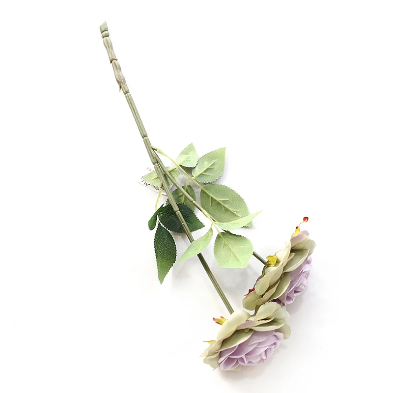 

Artificial Flowers Silk flower Rose Fake Leaf Wedding Home Party Decoration