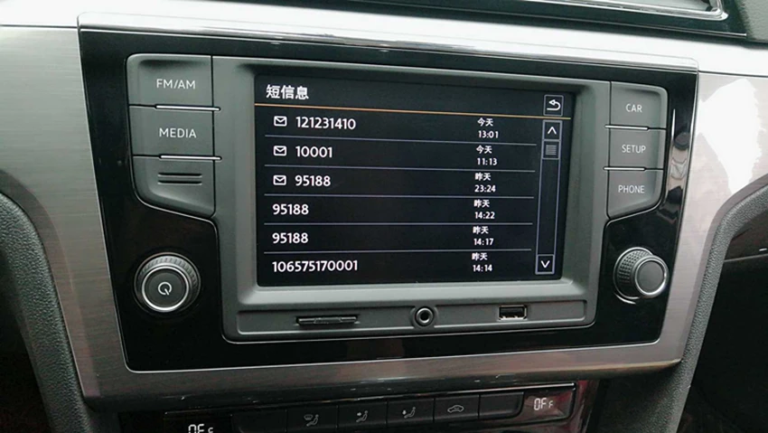 6,5 ''автомобиль MIB радио 5GG 035 280 B для MQB Golf 7 MK7 Passat B8, Bluetooth OPS MirriorLink информация о автомобиле 5GG035280B