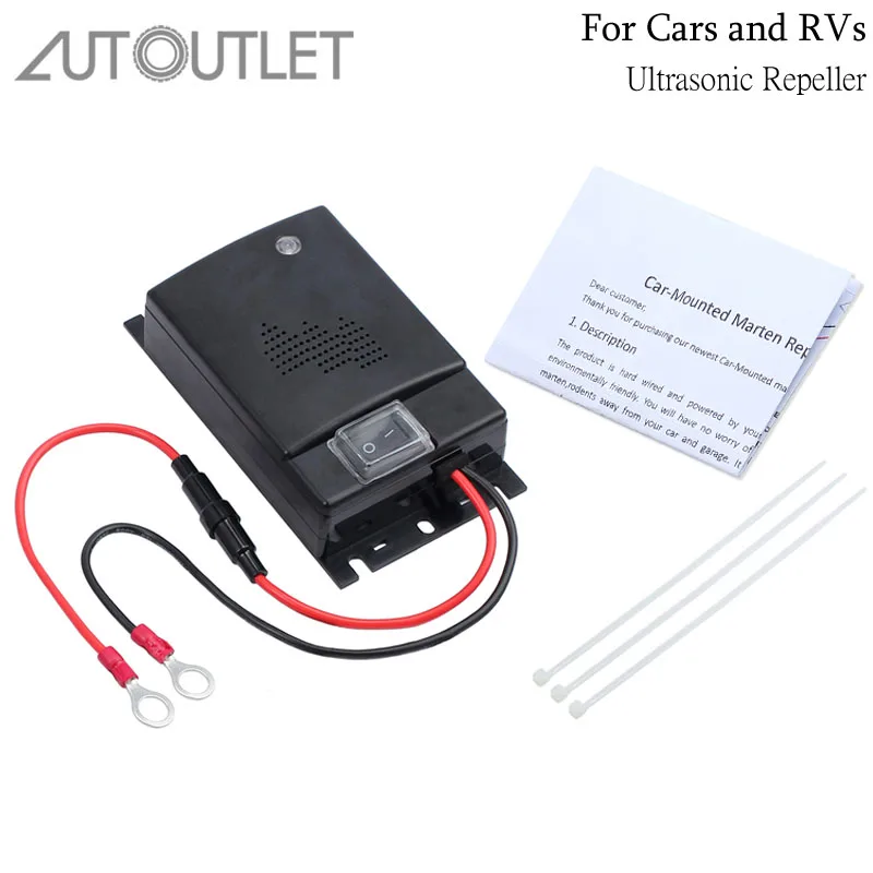 AUTOUTLET для автомобиля RV Rat Rodent ультразвуковая машина Chases мыши Moles Chipmunks вызывают