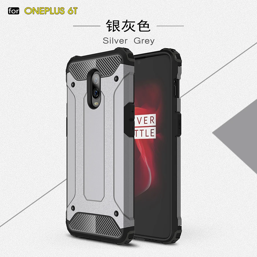 Чехол RIJOW One Plus 6T для OnePlus 7T Pro чехол-накладка на заднюю панель из поликарбоната+ ТПУ чехол для телефона One Plus 6 1 Plus 7 Pro чехол s