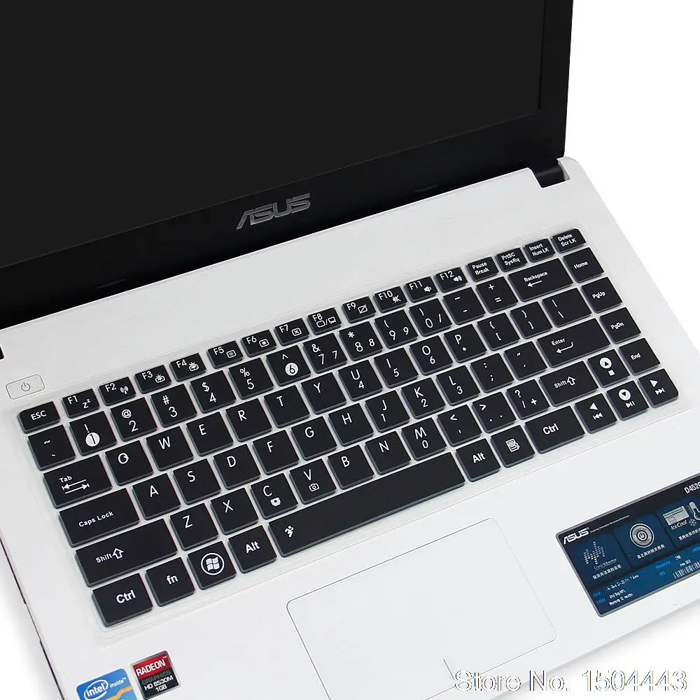 Силиконовый чехол для клавиатуры Asus K40 P80 X42J X8 P81 A41 X43S x44 x45 A411 T6670 14 дюймов|keyboard cover