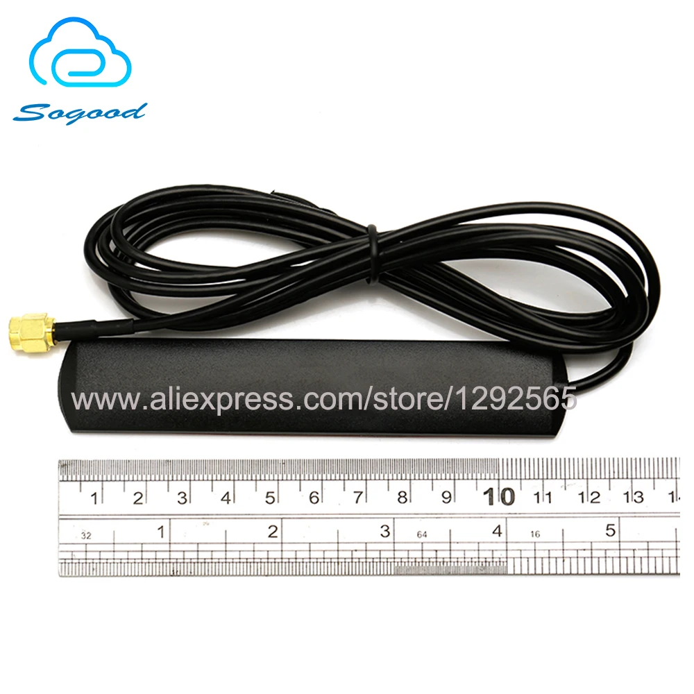 2 4G 5 8G внешняя Двухчастотная антенна 3 м RG174 Удлинитель SMA Мужская игла WIFI