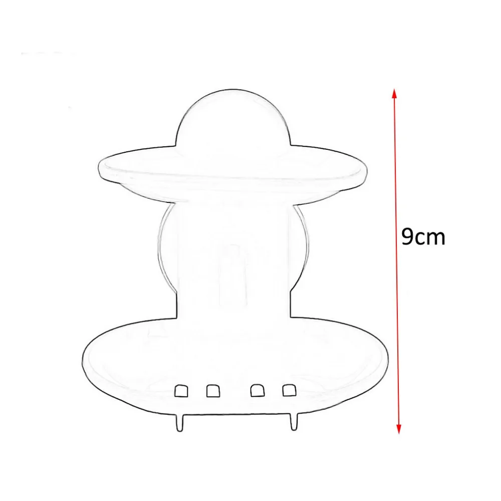 Hot wander Creative Double Layers Soap Box Bathroom Dish Sucker Holder Container Drain and Trace Drop shipping New | Дом и сад