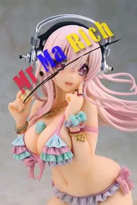Alphamax Super Sonico с башней Макарон 1/7 полная сексуальная ПВХ фигурка для девочки