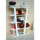 Масштаб 112, миниатюрная мебель для кукольного домика, белая или черная деревянная полка, полка, аксессуары для кукольного домика