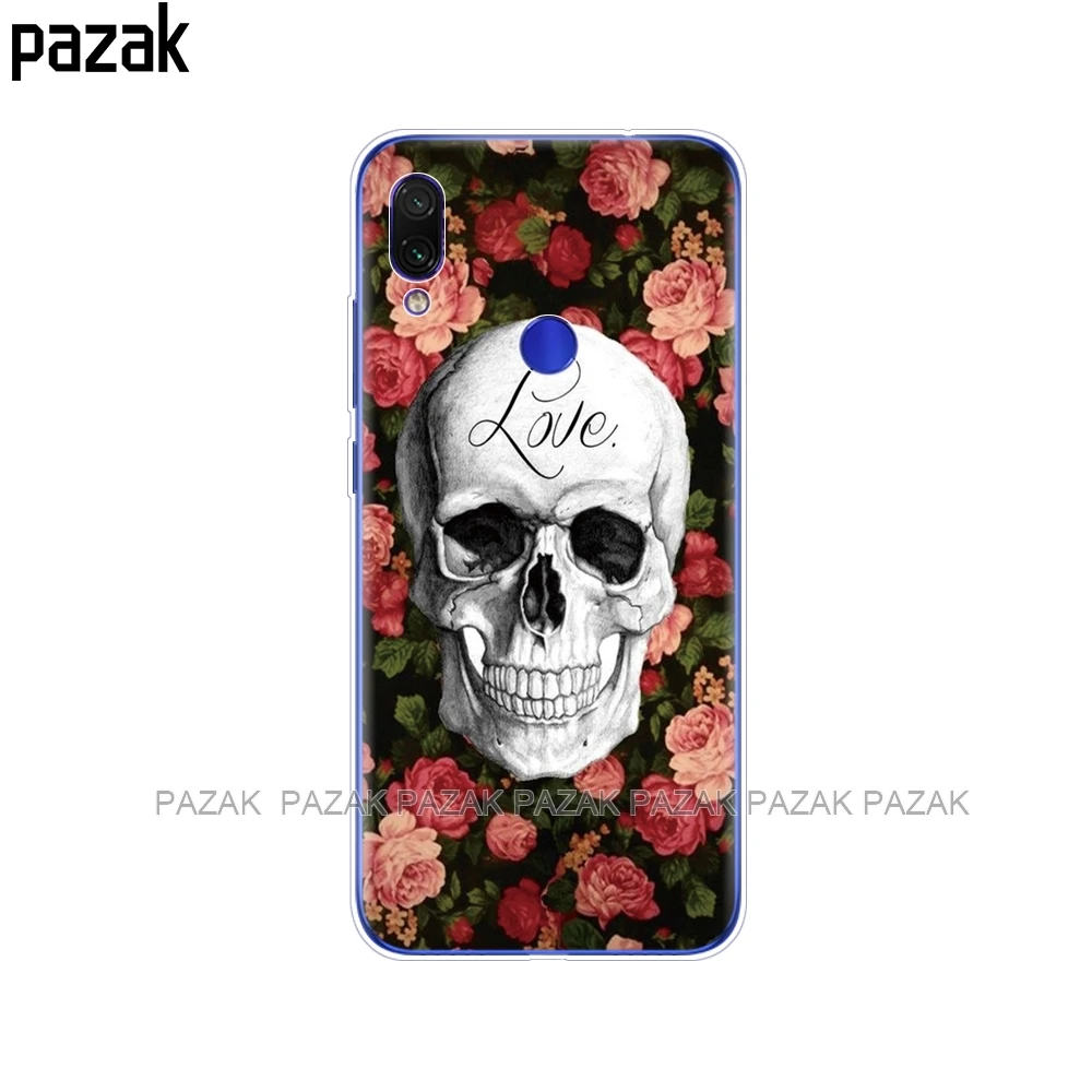 10619 Для Xiaomi Redmi Note 7, силиконовый мягкий ТПУ чехол для xiaomi redmi note 7 pro, чехол 6,3 дюймов, Fundas Coque redmi note7 pro, чехлы - Цвет: 10619