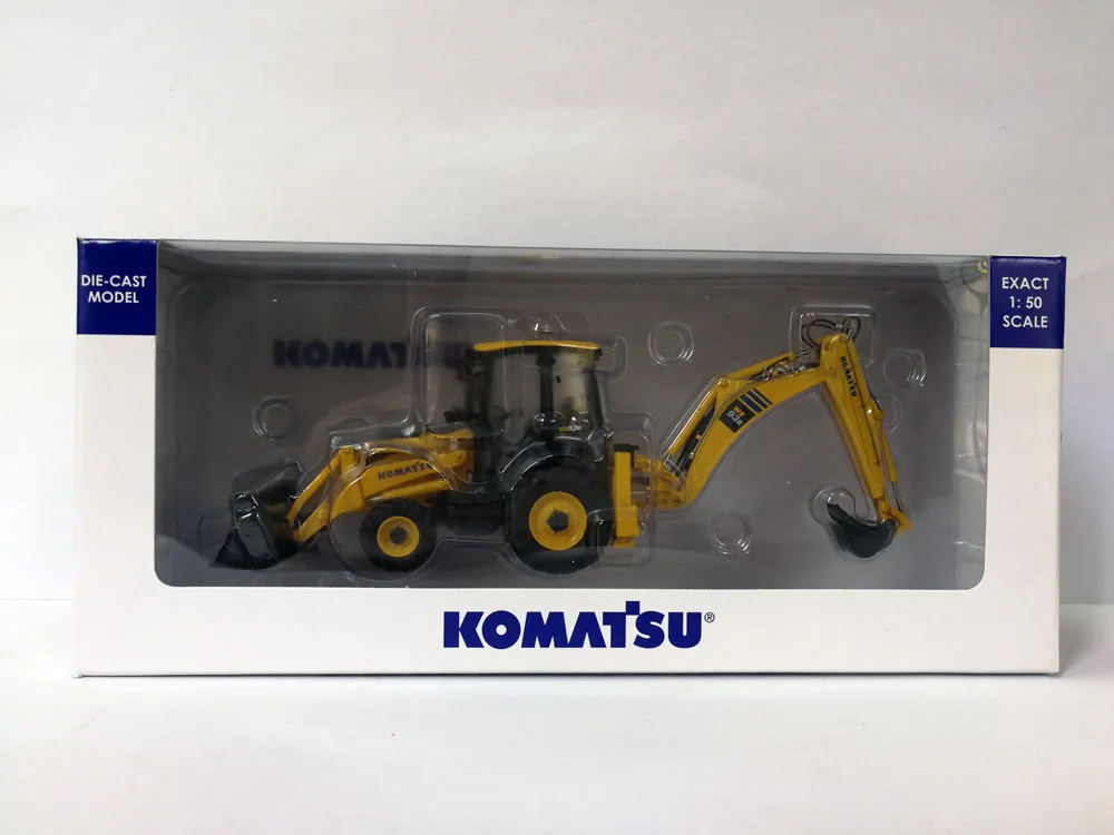 UH-8142 1:50 Komatsu WB93R-8 с обратной лопатой игрушки