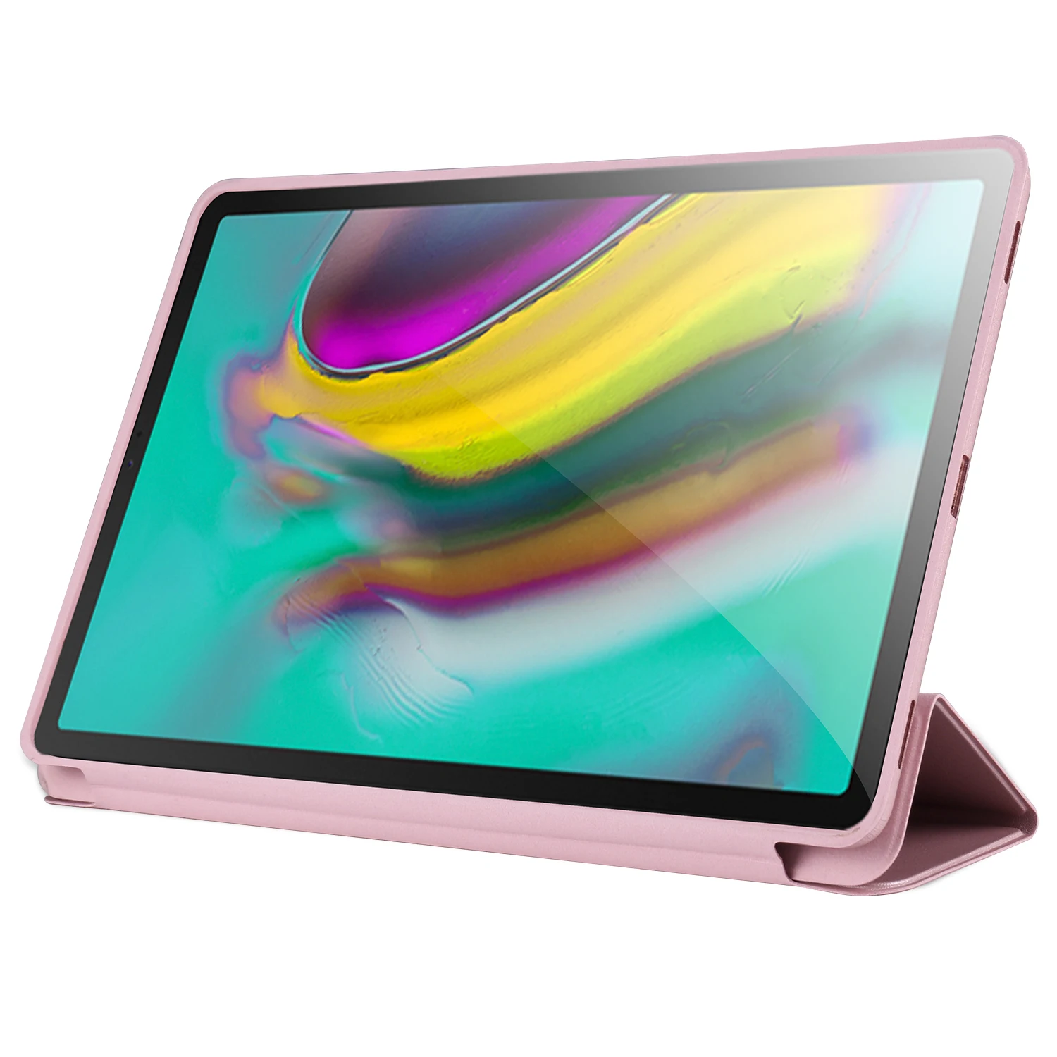 Непрозрачный мягкий материал для сна и пробуждения защитный чехол Samsung Galaxy Tab S5E 10