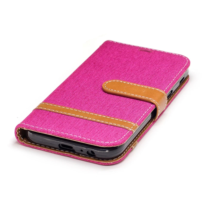 For Samsung Galaxy A5 2017 Case Fashion Luxury Denim PU Leather Flip Cover Wallet A5200 |