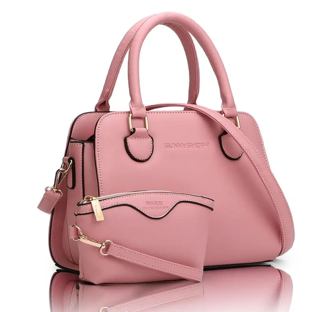 Высокое качество 2 сумки/комплект женские сумки через плечо высококачественные