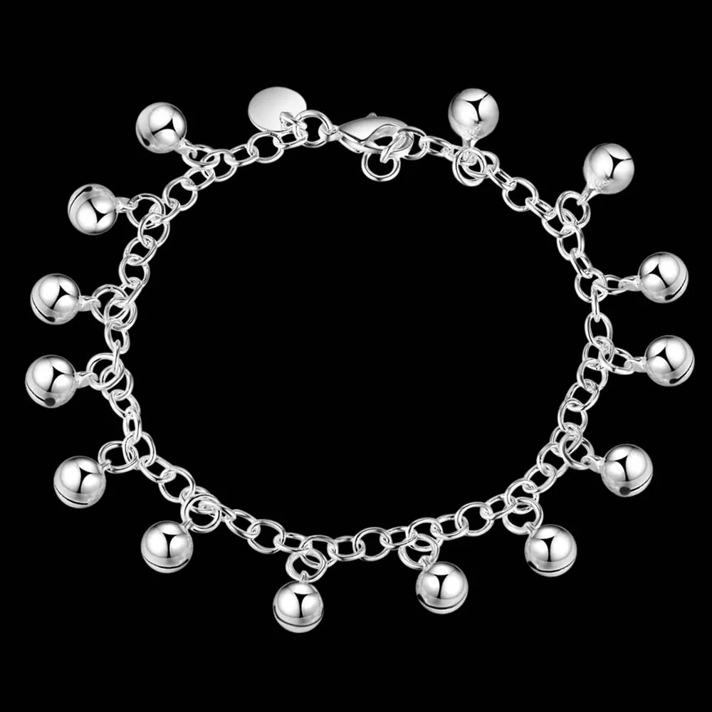 2019 ювелирные изделия маленький браслет с колокольчиками шармы рождественские