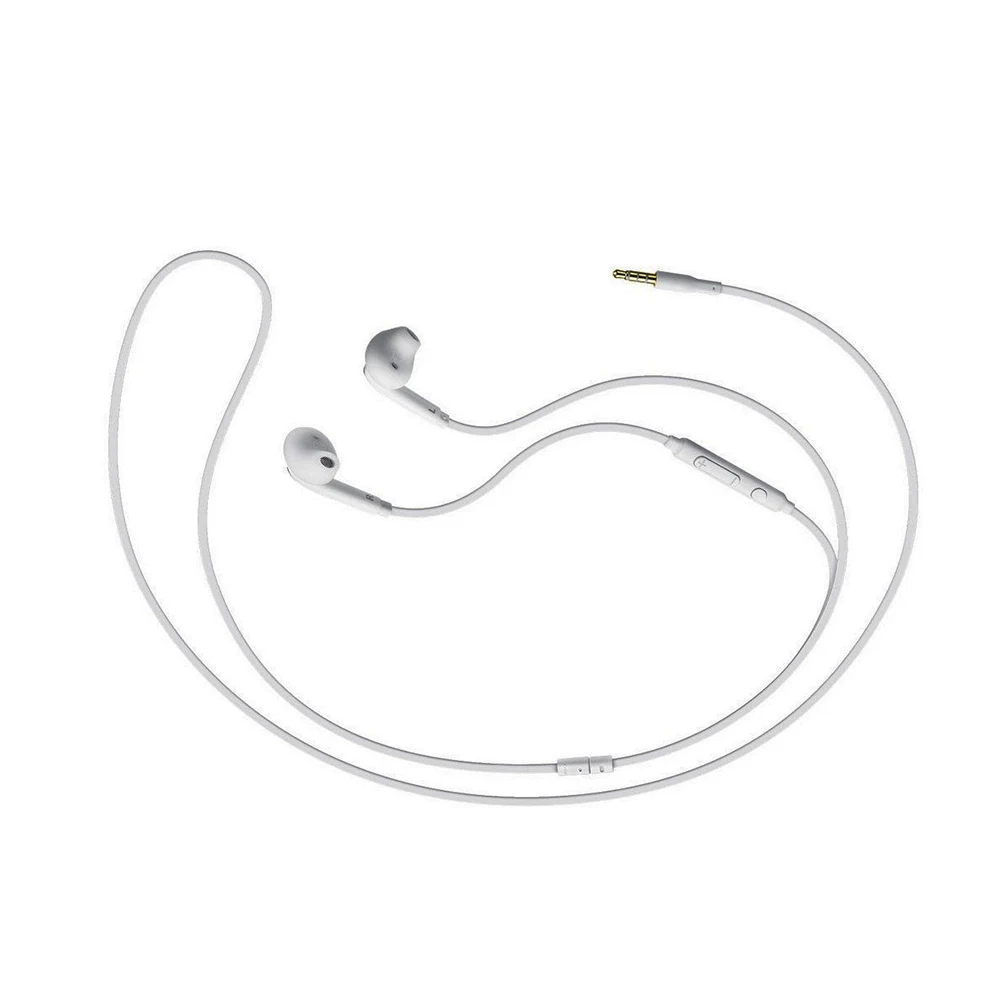 50Pcs/lot Universal 3.5mm In-ear Headphones Wired Earphone With Microphone for All Cellphone Samsung Xiaomi ect | Электроника