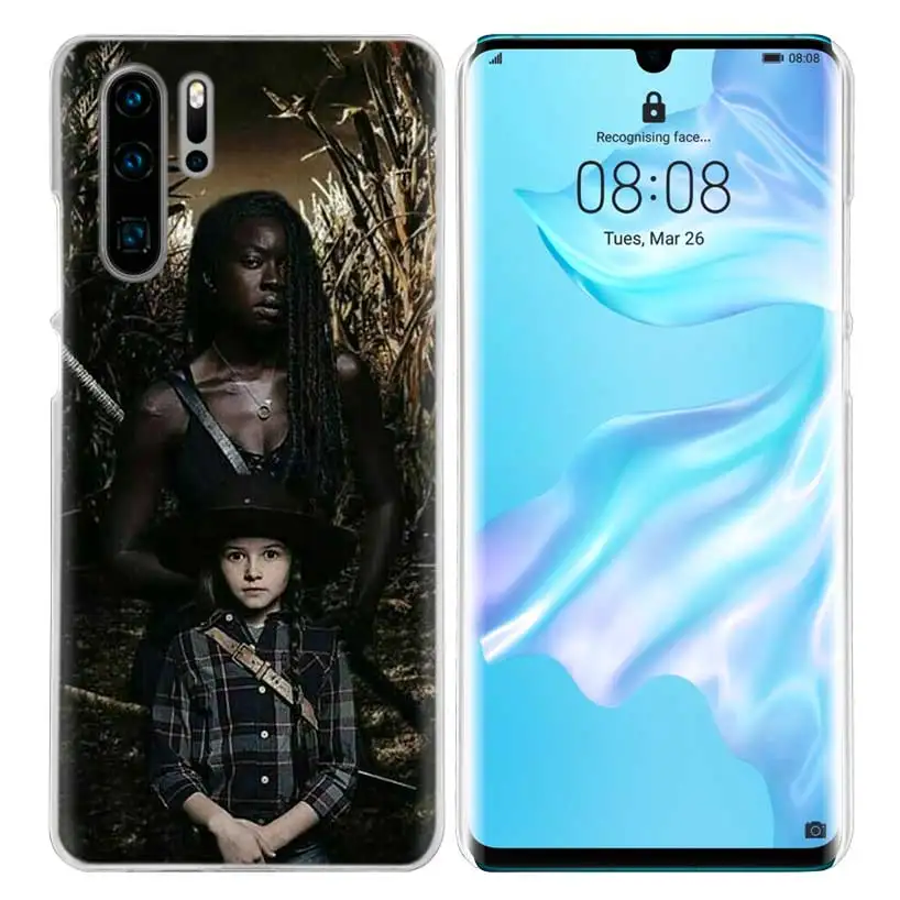 05 Чехол Negan Walking Dead для huawei P20 P Smart Z Plus Nova 5 5i P30 P10 P9 P8 mate 10 20 lite Pro жесткий чехол для телефона из поликарбоната - Цвет: 05