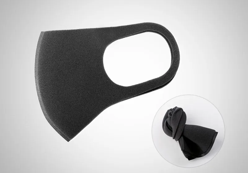 3 шт./пакет Япония Мода 3D дышащие черные туфли и белый рот маска Анти-пыль дымка Pm2.5 гриппа, не вызывает аллергии, защита маски для лица