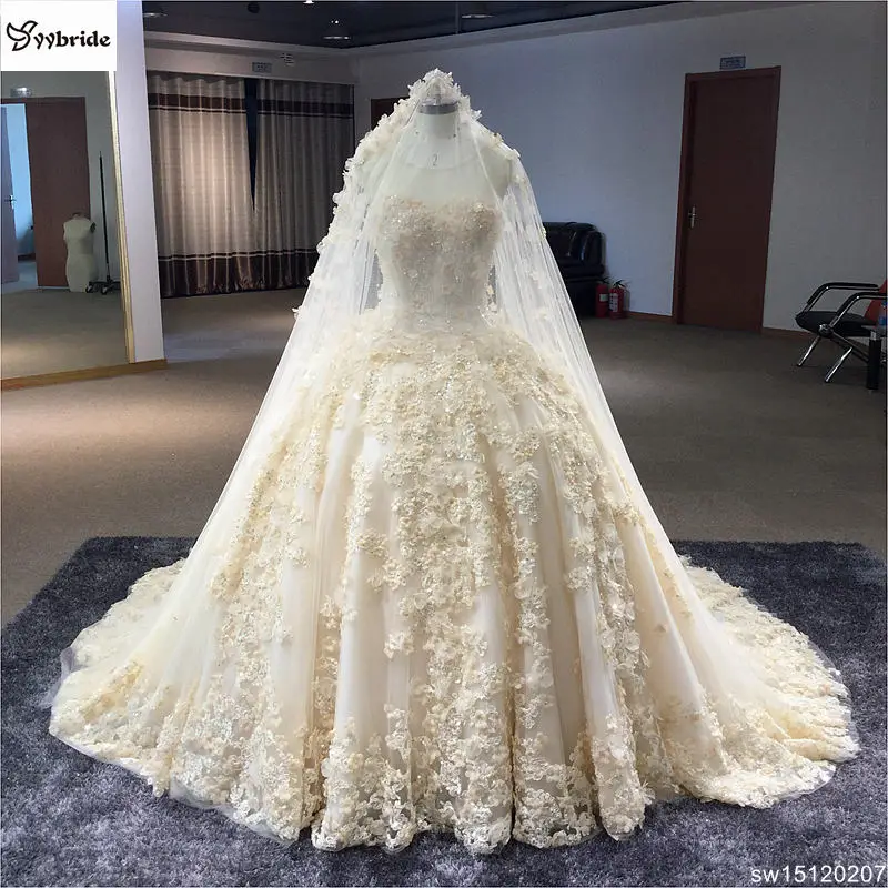 

Real Custom Made Scoop Neck Sleeveless Crystal Dresses Off White Online Shop China Princess Wedding Dresses