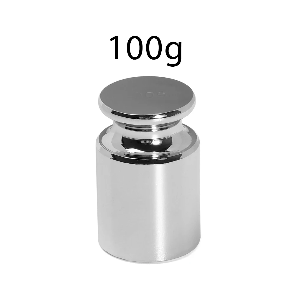 100g 1/5 шт, 1 г, 2 г, 5 г, 10 г, 20 г, 50 г, 100 г, грамм, точный калибровочный набор, хромированный груз для весов, набор для дома, кухонный инструмент - Цвет: 100g