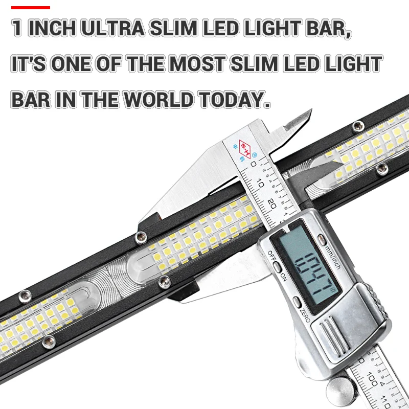 RACBOX 7 13 дюймов 20 40 Led широкий луч потока ультра тонкий Однорядный светодиодный