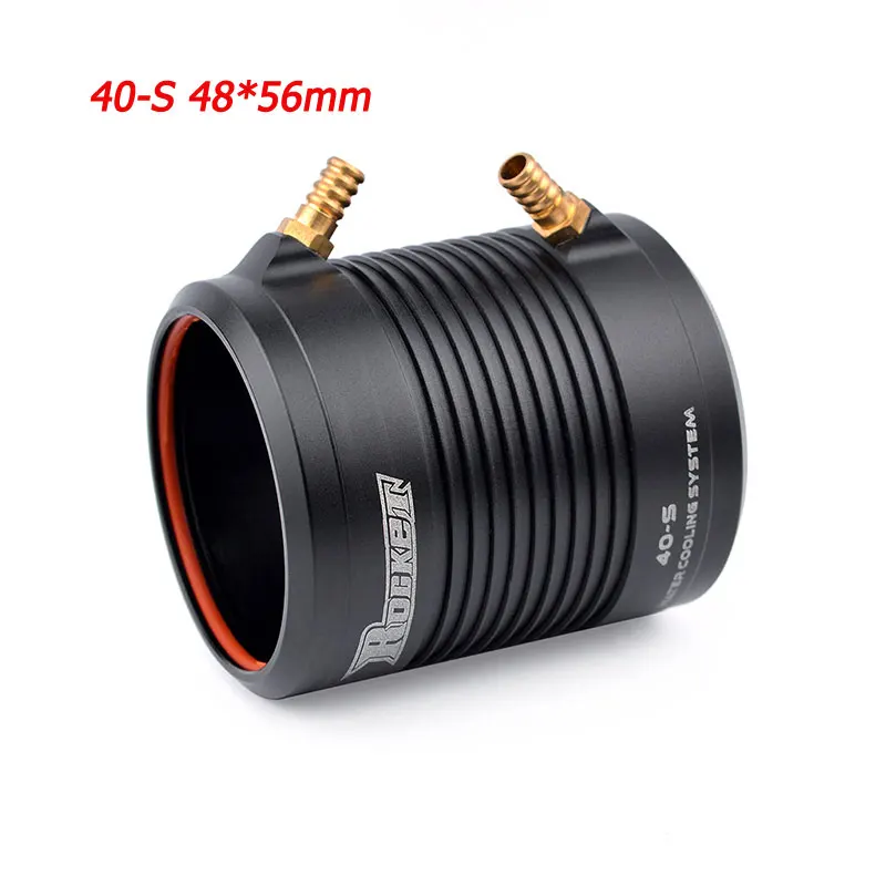 40-S Rocket aluminum 40-S 40-L крышка водяного охлаждения для 4074 4082 4092 RC лодки бесщеточный мотор - Цвет: 40-S