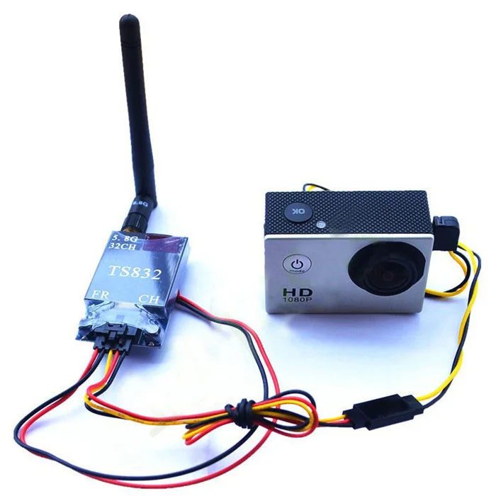 5km FPV System Boscam 5.8Ghz 600mW AV 32CH Transmitter TS832 and Receiver RC832 RP-SMA for 250 Quadcopter | Игрушки и хобби
