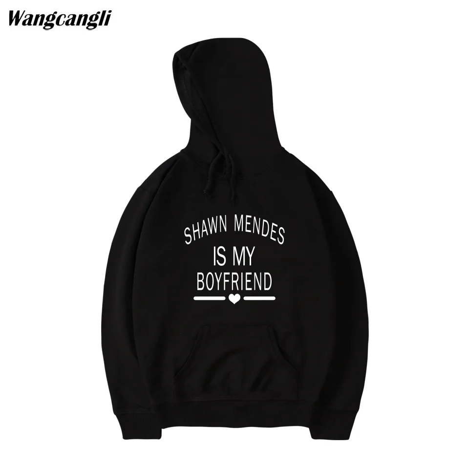 Толстовка в стиле Харадзюку С Капюшоном толстовка с надписью Shawn Mendes 98 куртка
