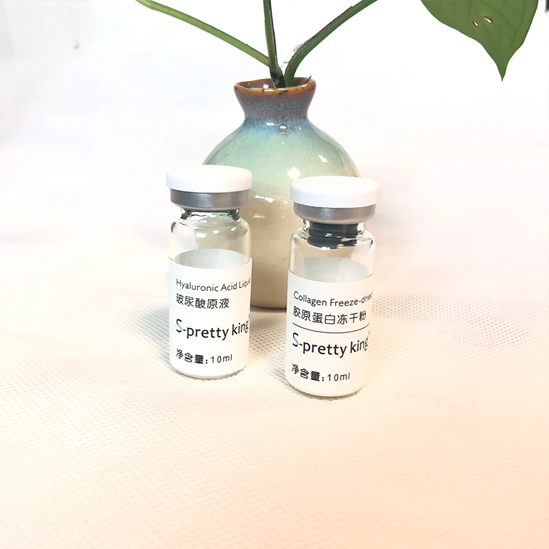 2 бутылки/коробка Высокое качество Гиалуроновая кислота удаляет мешки для глаз для распылителя гиалуроновая ручка может использовать в губах