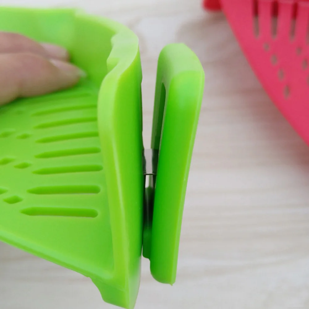 Кухонные аксессуары гаджеты Colanders Многофункциональный силиконовый кастрюля