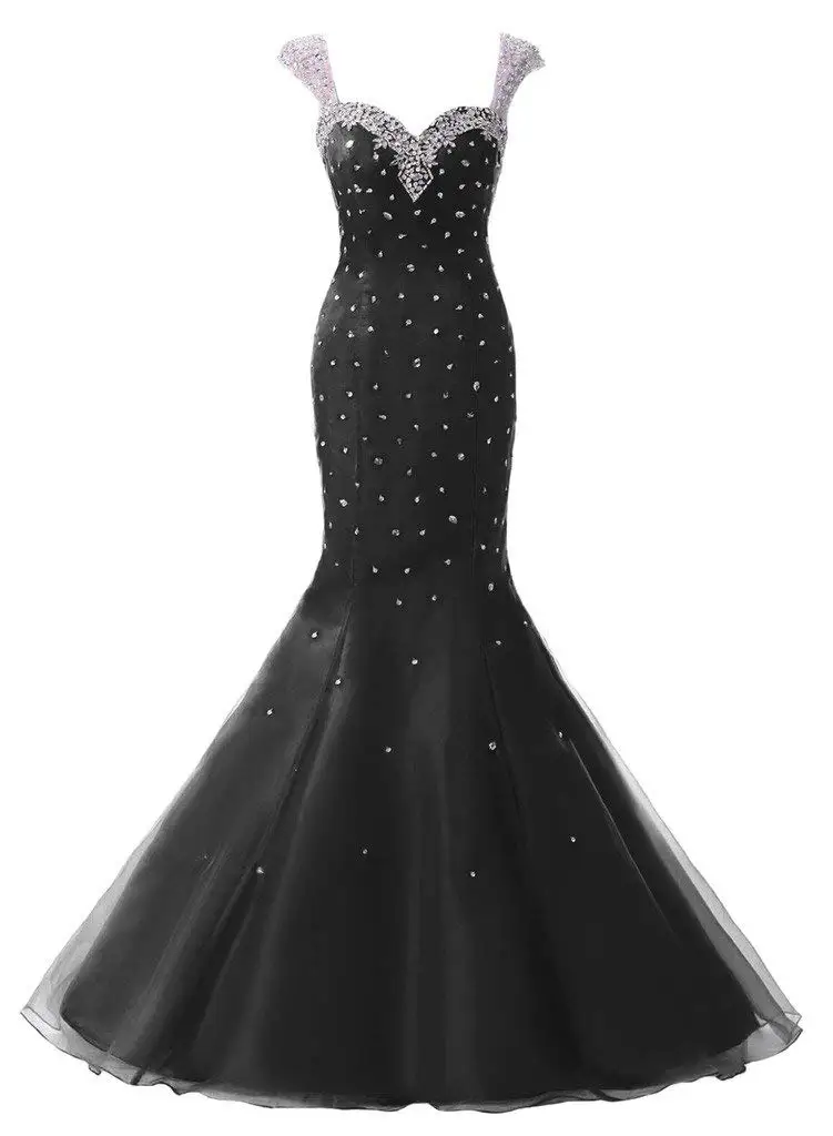 JaneVini Luxury Sequins Beaded Burgundy Bridesmaid Dresses for Women Sweetheart Sheer Back Floor Length Mermaid Tulle Prom Gowns | Свадьбы и