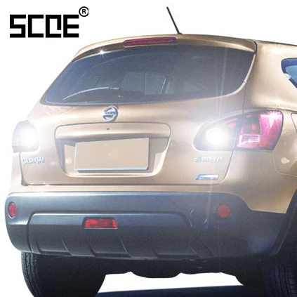 SCOE светодиодный светильник источник для Nissan Qashqai J10 JJ10 DC12V 30SMD 5050 задний