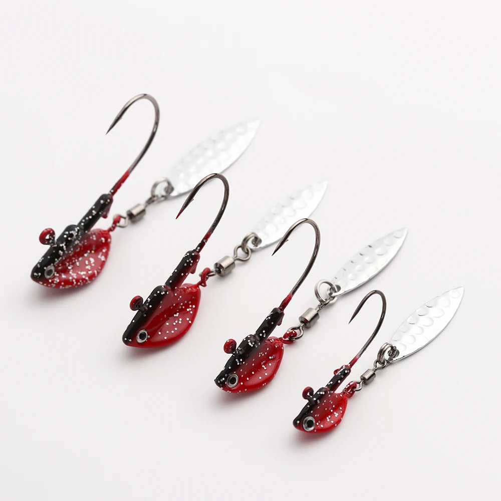 1PC Metal Jigs Fishhook Fishing Lures Sinking Spoons Micro Jigging Head Tackle Baits Fish Tools Accessories 3.5g/7g/10g/14g
