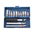 Многофункциональный нож DAYFULI, металлический инструмент для изготовления 13 лезвий, полимерная глина, ручка s, нож для скальпеля, набор ножей ручек