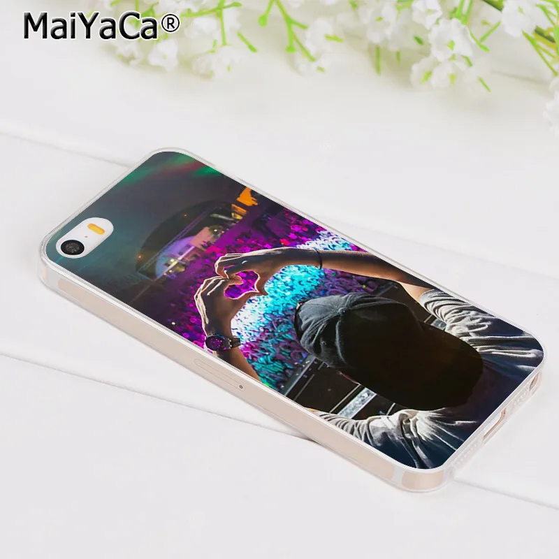 MaiYaCa Avicii уникальный Роскошный прозрачный мягкий ТПУ чехол для телефона iPhone 6S 6plus