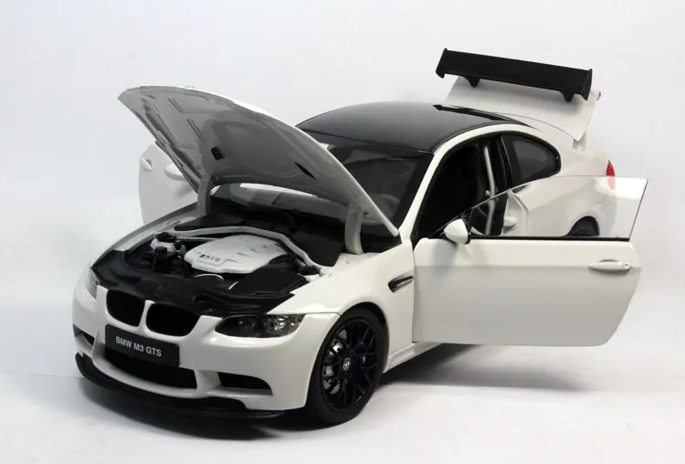 Оригинальные 1:18 M3 GTS M3 E92 литые под давлением металлические модели автомобилей Высокая моделирования автомобиля игрушки 6 дверей могут быть открыты подарки для детей