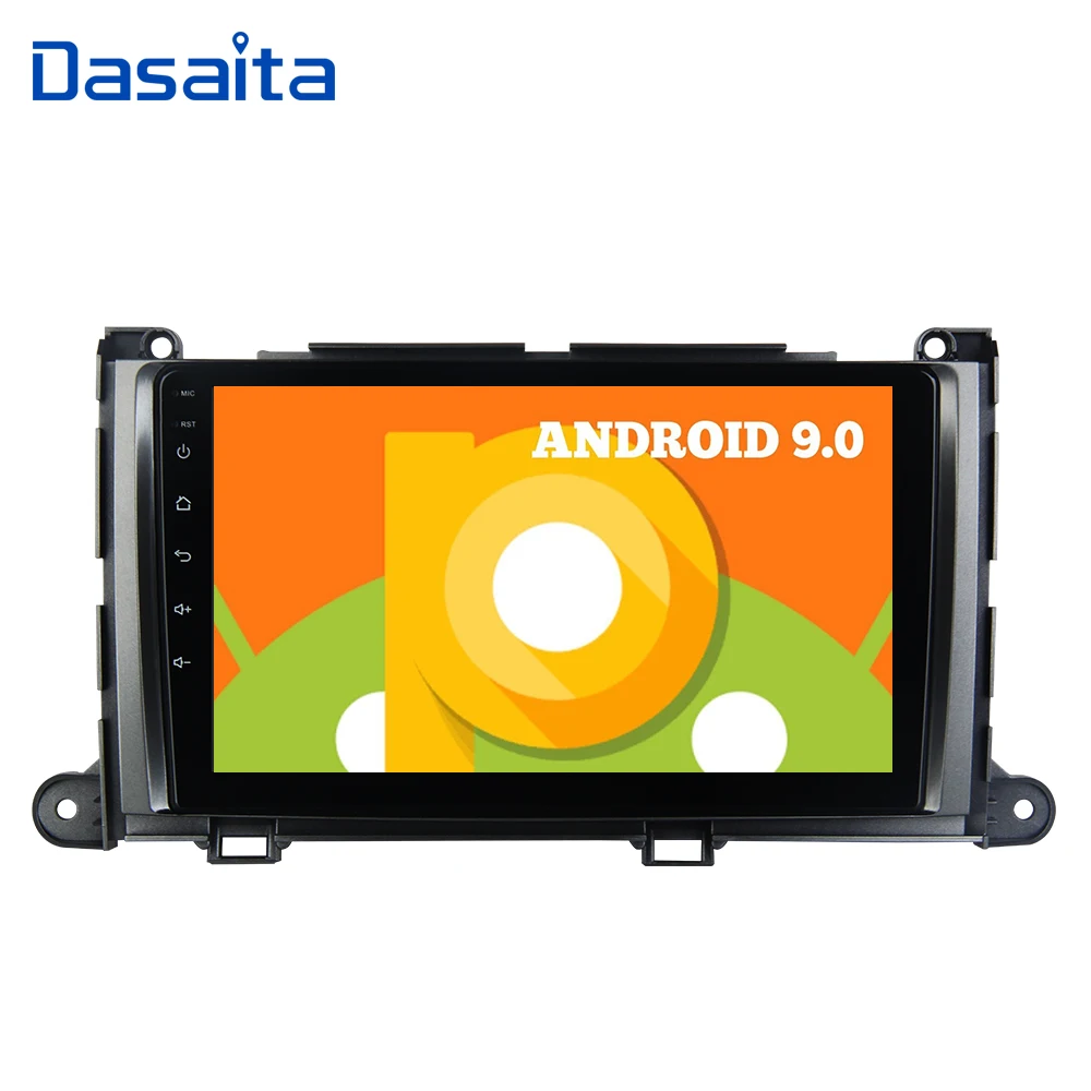 Android 9 0 автомобиля 1 din стерео для Toyota Sienna XL30 2011 2012 2013 2014 автомобильное радио с gps