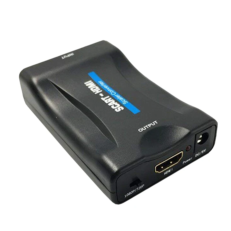 AAAE 1080P адаптер Scart К HDMI Upscaler видео аудио конвертер для ТВ HDTV STB VHS XBox PS3 Sky DVD Blu