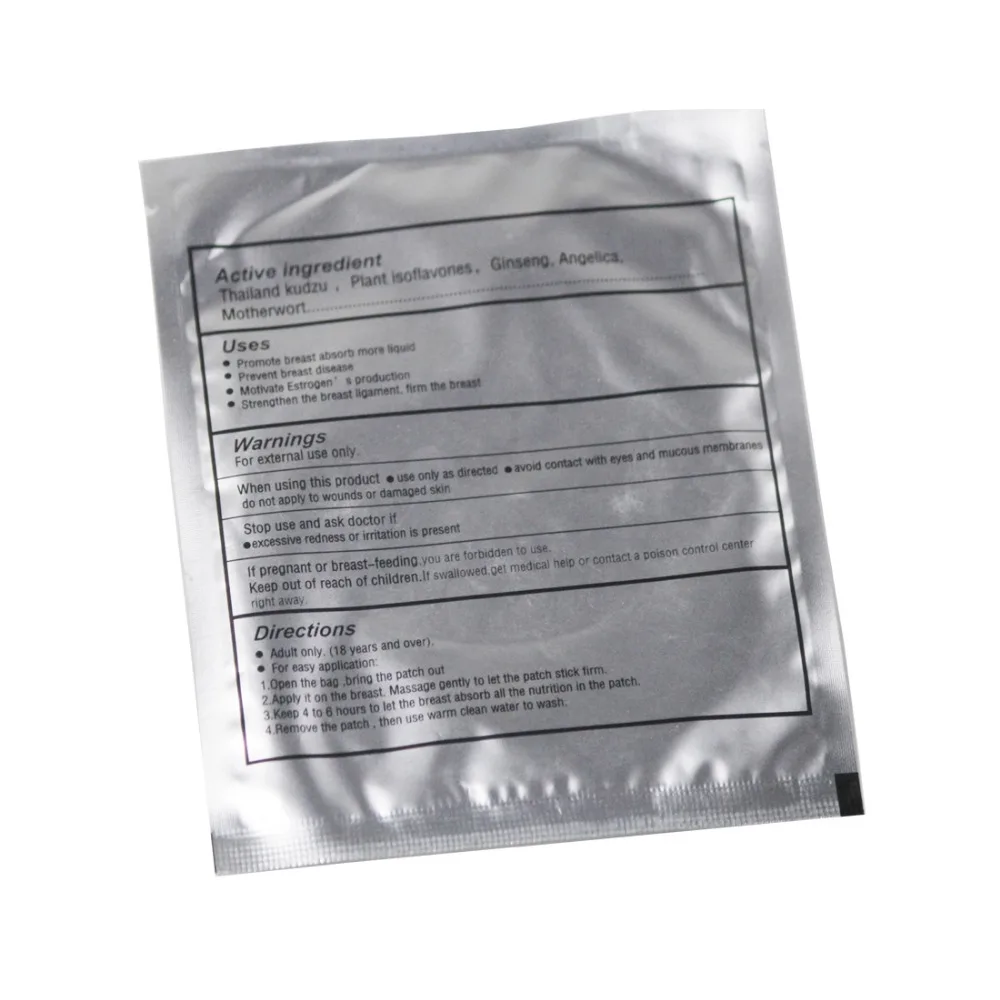 10 патчей в коробке китайские традиционные патчи для увеличения груди быстрого