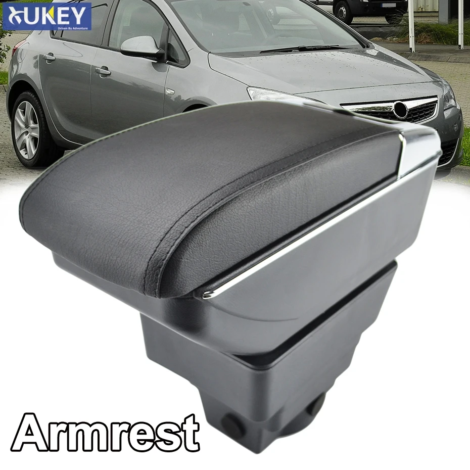 Подлокотник для Opel Vauxhall Astra J двухслойный ящик хранения декоративный