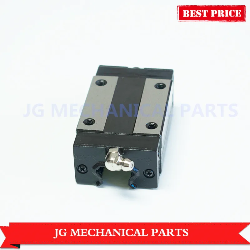 

High Precision 20mm linear guide rail 1pcs TRH20 L=1400mm with 2pcs TRH20B Square block carriage for CNC Router Milling Machine