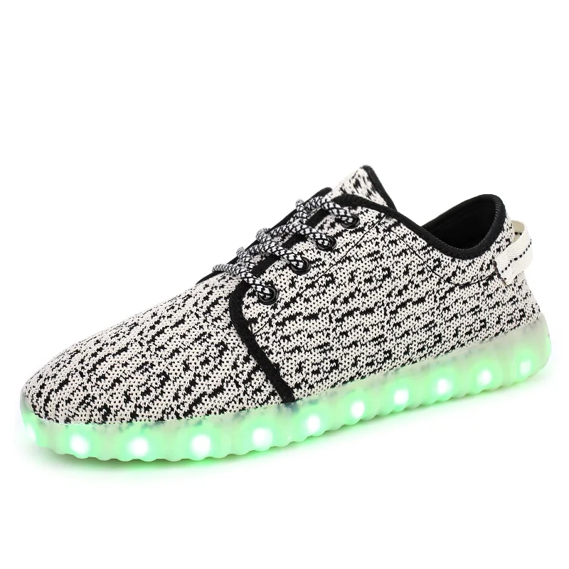 Bbx Детские светящиеся кроссовки легкие детей повседневная обувь аккумуляторная